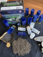 Shotshell, Kent Waterfowl Bismuth, 12ga 2.75-inch #4 Bi.JPG