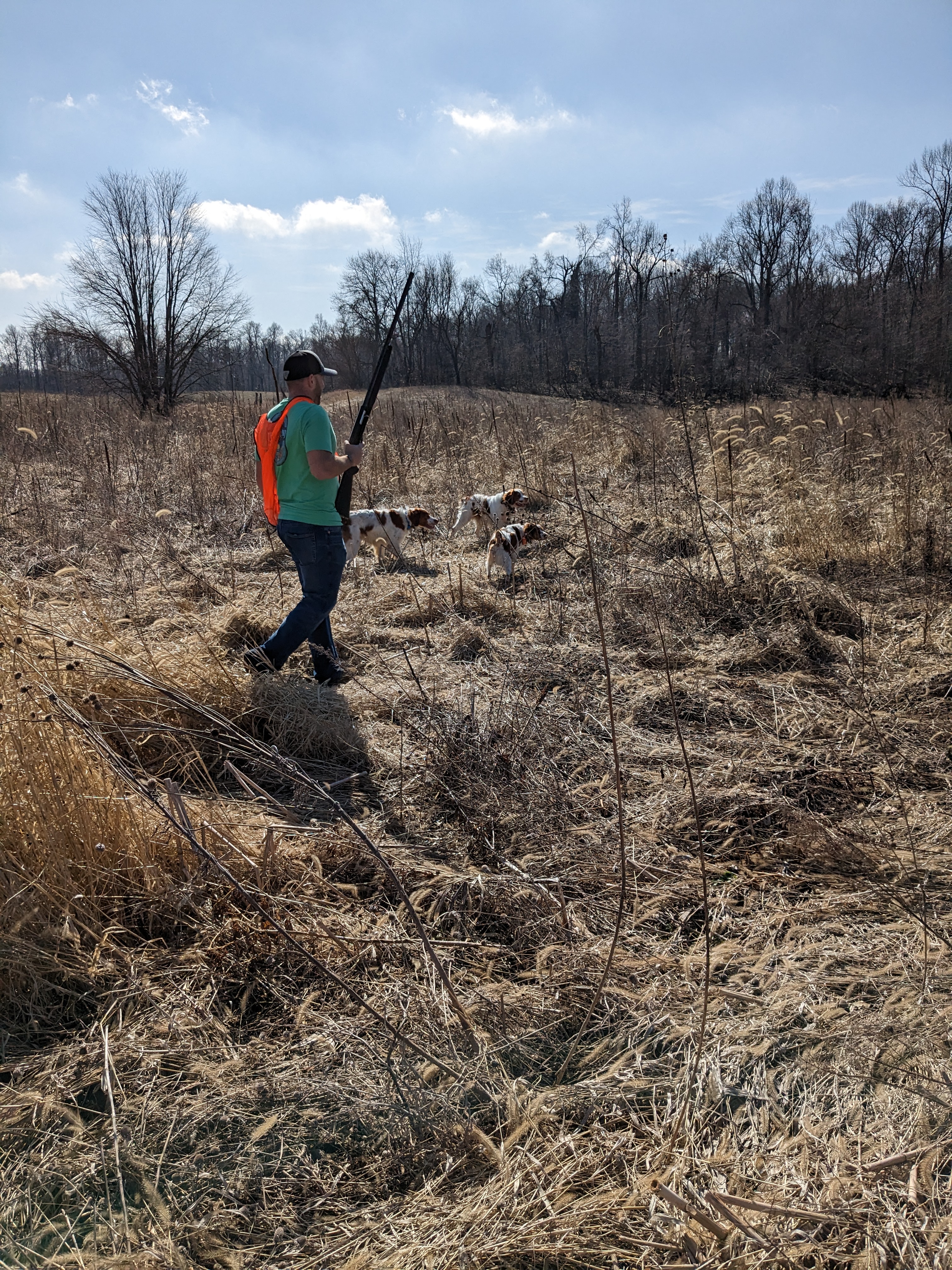 Hofer Family Hunt - Pence-Roxie-Tripp on Point - 2-25-23